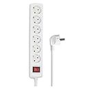 Hama 00030384 1.4m power extension - Power Extensions (White, 1.4 m)