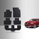TOUGHPRO Floor Mat Accessories 1st + 2nd + 3rd Row Compatible with Volvo XC90 - All Weather - Heavy Duty - (Made in USA) - Black Rubber - 2016, 2017, 2018, 2019, 2020, 2021