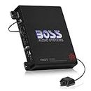 Boss Audio Systems R1100M 1.0 Coche Alámbrico Negro - Amplificador de audio (1.0 canales, 1100 W, A/B, 0,01%, 102 dB, 1100 W)