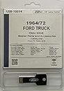 1964/72 Ford Truck Master Parts and Accessory Catalog (USB)