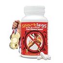 SPORTLEGS Fast Fitness Boost Pre-Workout Lactic Acid Supplement, 120-Cap Bottle, Pack of 1