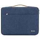 NIDOO 14 inch Laptop Sleeve Case Notebook Bag Protective Handbag Cover for 13.5" Microsoft Surface Book / 15" Surface Laptop 3/14" Lenovo Flex 4 6/14" Lenovo IdeaPad S340 S540, Blue
