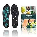 SilverRack Magnetische Einlegesohle für Frauen u. Herren (Größe 36-41) - Magnetische Schuheinlagen Einlegesohlen für Akupressur und Massage - Einlagen mit Magneten