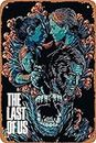 TersShawl The Last of Us Video Game Poster Vintage Metal Tin Sign 8x12 inch