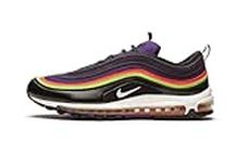Nike Air Max 97 Mens Casual Running Shoes Cu4890-001, Black/White-court Purple, 11