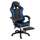 Gaming Chair Ergonomic Computer Chair Office Chair Desk Swivel Chair Adjustable Reclining Footrest Cushion New!