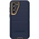OtterBox Galaxy S23+ (Only) - Defender Series Case - Blue Suede Shoes, Rugged & Durable - with Port Protection - Case Only - Microbial Defense Protection - Non-Retail Packaging