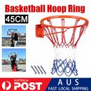 45CM Basketball Ring Hoop Net Wall Mounted Outdoor Hanging Basket Professional