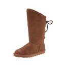 BEARPAW Women's Phylly Hickory Size 9 | Women's Boot Classic Suede | Women's Slip On Boot | Comfortable Winter Boot