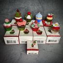 Hallmark Keepsake Ornamente - 2012-2019 - Weihnachts-Cupcakes - Menge 9 - verpackt