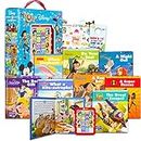 Disney Me Reader Electronic Reader 8 Book Bundle ~ Disney Books for Toddlers, Kids Featuring Mickey Mouse, Toy Story, Incredibles, and More with Stickers (Disney Learning Toys)
