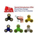 Hand Spinner Finger Fidget Weight Sensory Toy Addictive Stress Relief - 6 Colors