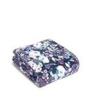 Vera Bradley Fleece Plush Throw Blanket, Artist's Garden Purple, Artist's Garden Purple, 80 X 50