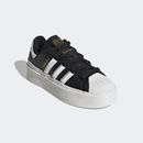Sneaker ADIDAS ORIGINALS "SUPERSTAR BONEGA" Gr. 39, schwarz-weiß (core black, cloud white, gold metallic) Schuhe Sneaker