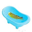 jovani Bird Bath Tub for Cage, Pet Parrot Bathtub, Let Your Bird Enjoy The Perfect Bath Suitable for Small Pet Birds Lovebirds Budgies Canary