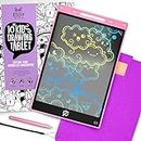 Essy Kids Pizarra Magica Infantil Tableta Escritura Niños Pizarra Magnetica Infantil Tablet para Dibujar Tableta de Dibujo Tableta Escritura LCD Pizarra Electrónica (10" Pink)