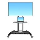 Gadget Wagon 32 to 75" LED TV Panel Cart Portable Wheel Stand