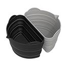 Crocks Pot Liner | Slow Cooker Divider Liner Fit Pots, Silicone Insert, Reusable, Leak-Proof, BPA-Free, Silicone Pot Pots, Separator Insert, Two Silicone Separator Inserts for 6 Litre