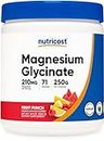 Nutricost Magnesium Glycinate Powder (Fruit Punch, 250 Grams)