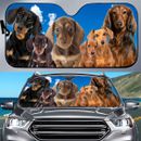Dachshund Car Sun Shade Windshield Cute Dog Sunshade Truck Car Accessories Dad