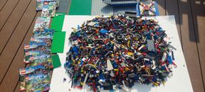 Lote a granel de 35 libras de ladrillos LEGO Jurassic World Star Wars DC Super Héroes