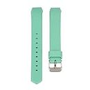 VIPECO Luxury Silicone Wrist Watch Band Buckle for Fitbit Alta Twill S Teal