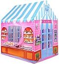 Swipe Kart Jumbo Size Extremely Light Weight, Water Proof Kids Princess Play theme tent house For 10 Year Old Kids Girls And Boys -Multicolor (Candy House Tent) (Doll House Tent) (My House Tent)