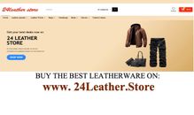 Online Shop for Leatherware:  24Leather.Store, a 24online.store brand TOP Domain