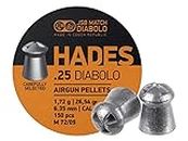 JSB Match Diabolo Hades.25 Cal, 26.54gr, Pointed 150 ct