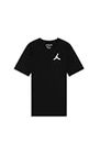 Jordan Jumpman Air besticktes T-Shirt für Jungen (große Kinder), Schwarz, M