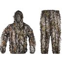 Leaf Ghillie Suit Woodland Camo Camouflage Clothing 3D jungle Hunting M/L