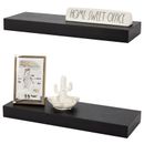 Sorbus 16" Floating Shelves, Classic Hanging Wall Mounted Shelf Décor - (2-Pack)