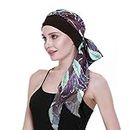 Stylish Headband Turban for Long Hair Girl Soft Chemo Turban for Cancer Patients
