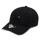 Oakley Apparel and accessories Herren Stretch Fit Hats TINCAN Cap, Black/Carbon Fiber, S/M, 911545-01W