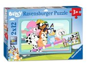 Ravensburger 5693 Bluey Jigsaw Puzzles for Kids Age 3 Years Up-Toddler Toys-2x 1