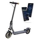 VOLPAM Electric Scooter, 8.5''/10'' Tires, Max 19-27 Miles Range, 350-500W Motor, Max 19/21 MPH Speed, Dual Braking, Folding Commuting Electric Scooter Adults (SPT7-350W-8.5''-Dual Suspension)