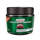 Castrol 1-Step POLISHING Compound for Cars (100G) | Removes Minor Scratches | Excellent Gloss | Enhances Paint Finish | Silicone-Free | Suitable for Manual Application & Car Detailing workshops, White