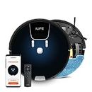 ILIFE A80 Pro Robotic Vacuum Cleaner, Powerful Suction, Daily Schedule Cleaning, Ideal for Hard Floor, Hairs and Low Pile Carpet,Vacuum and Mop (Gradient Blue)