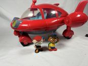 Disney Little Einstein Pat Rocket Ship y 2 figuras 2006 Mattel Lights Sound