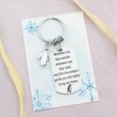 Travel Penguin Keyring, Snow Holiday Gifts, Ski Trip Accessories, Cute Bag Charm