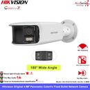Hikvision DS-2CD2T47G2P-LSU/SL 4MP ColorVu 180° Panoramic Camera PoE 2-Way Audio