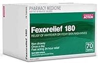 Pharmacy Action Fexorelief 180mg 70 Tabs (Generic for TELFAST)