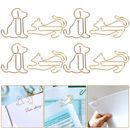 Clips de papel con forma de gato, suministros de oficina divertidos y regalos