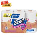 Scott Comfortplus Toilet Paper Bath Septic Safe Unscented Thick Tissue 12 Rolls*