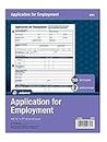 Adams Applications for Employment, 8.5 x 11 Inch, 3-Hole Punched, 50-Sheets/Pack, 2-Pack, White (9661)