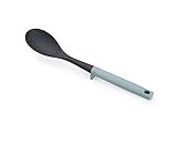 Joseph Joseph Duo Slotted Spoon with Integrated Tool Rest Hygienic Design, Heat-Resistant Nylon Head, Ideal for Non-Stick Cookware, Opal