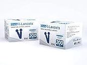 Gluco RX Sterile Lancets 1x200PCS 30gF_AB