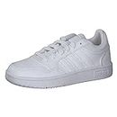 adidas Unisex Kinder Hoops Sneakers, Ftwr White/Ftwr White/Ftwr White, 36 EU