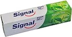 Signal Green Tea Toothpaste - Natural Freshness for Your Smile 6 Pack (100ml Each)