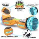 6.5'' Electric Hoverboard Self Balancing Scooter LED Bluetooth Speaker UL NO Bag